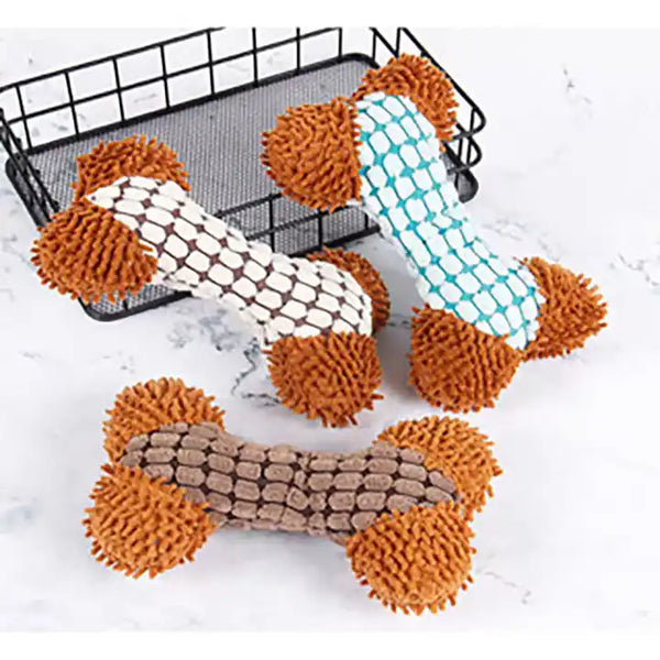 Brinquedo de Pelúcia para Cães – Squeaky e Chew Toy para Filhotes